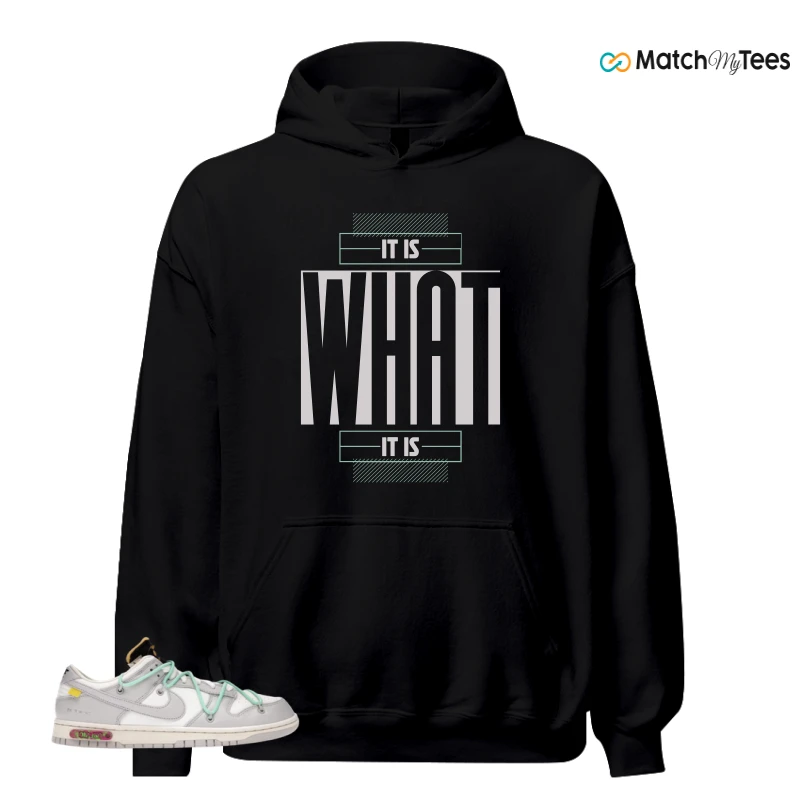 NIKE DUNK LOW OFF-WHITE LOT 4 SNEAKER Matching Tees hoodie