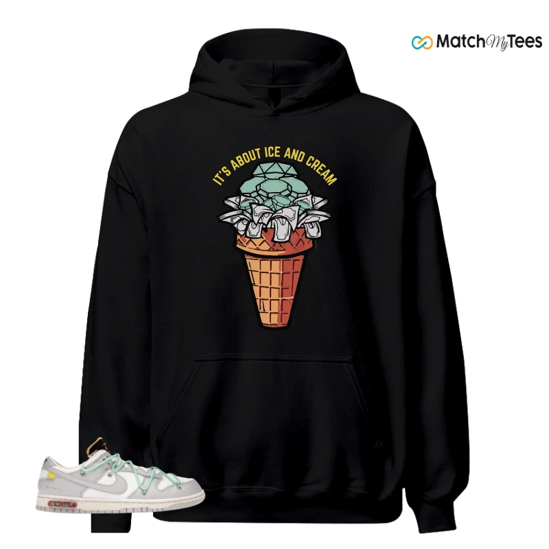 NIKE DUNK LOW OFF-WHITE LOT 4 SNEAKER Matching Tees hoodie