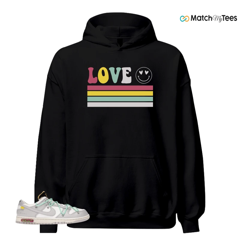 NIKE DUNK LOW OFF-WHITE LOT 4 SNEAKER Matching Tees hoodie
