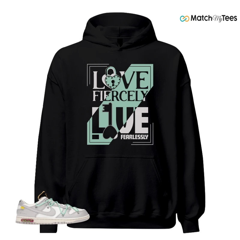 NIKE DUNK LOW OFF-WHITE LOT 4 SNEAKER Matching Tees hoodie