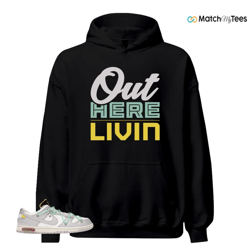 NIKE DUNK LOW OFF-WHITE LOT 4 SNEAKER Matching Tees hoodie