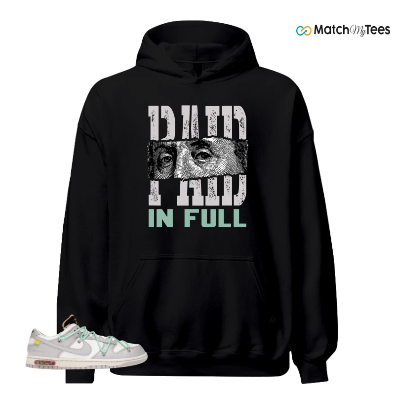 NIKE DUNK LOW OFF-WHITE LOT 4 SNEAKER Matching Tees hoodie
