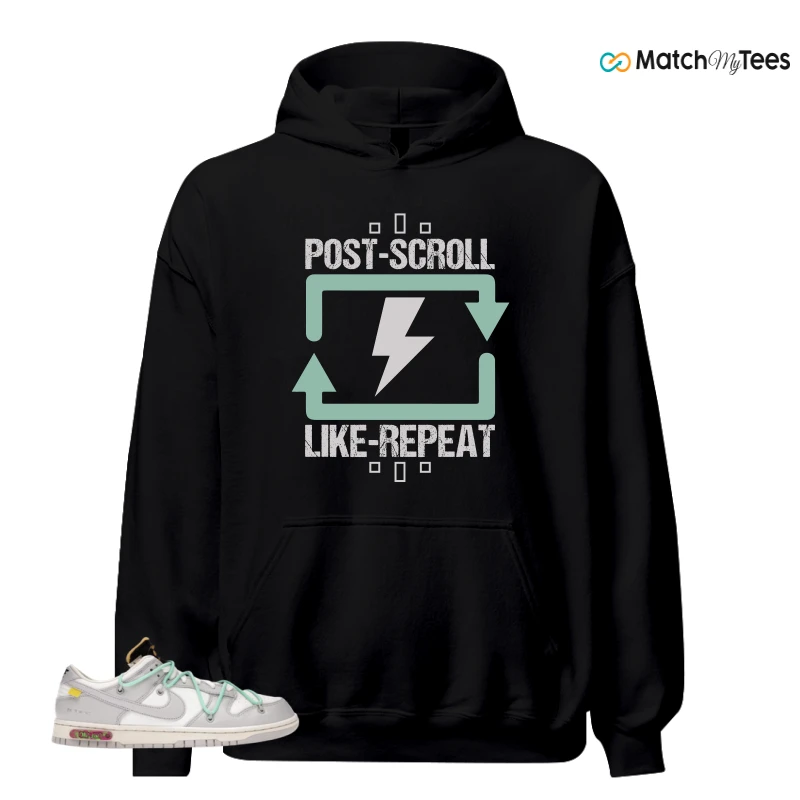 NIKE DUNK LOW OFF-WHITE LOT 4 SNEAKER Matching Tees hoodie