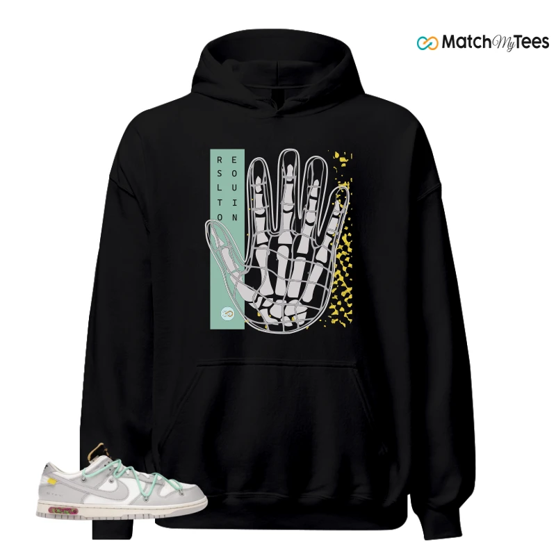 NIKE DUNK LOW OFF-WHITE LOT 4 SNEAKER Matching Tees hoodie