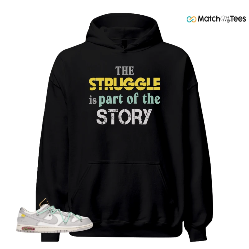 NIKE DUNK LOW OFF-WHITE LOT 4 SNEAKER Matching Tees hoodie