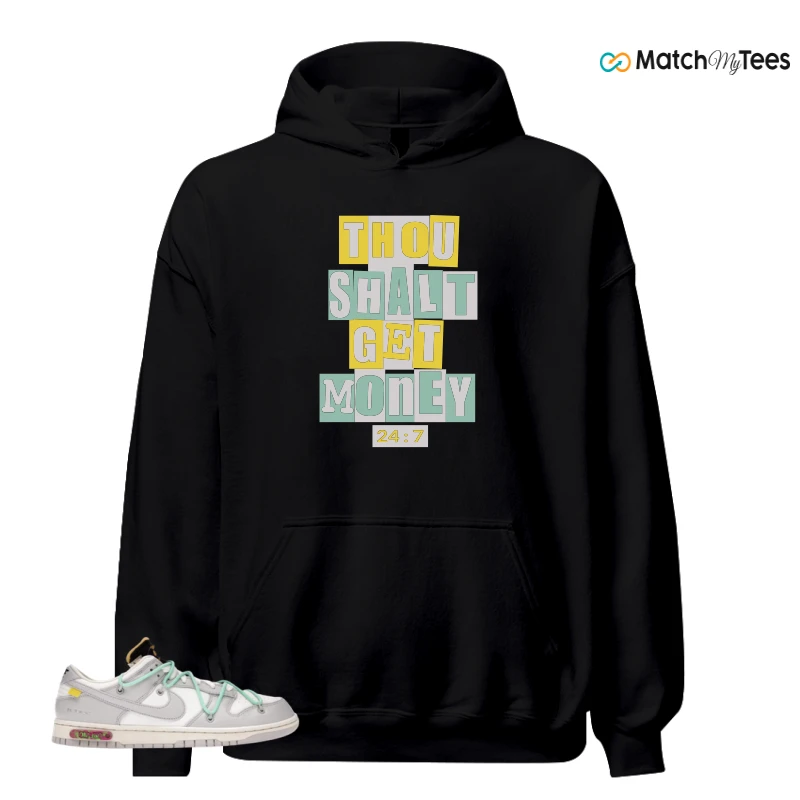 NIKE DUNK LOW OFF-WHITE LOT 4 SNEAKER Matching Tees hoodie