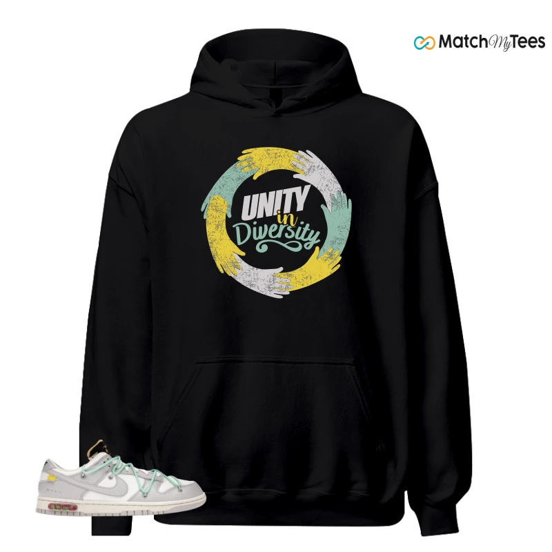 NIKE DUNK LOW OFF-WHITE LOT 4 SNEAKER Matching Tees hoodie