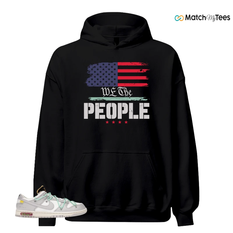 NIKE DUNK LOW OFF-WHITE LOT 4 SNEAKER Matching Tees hoodie