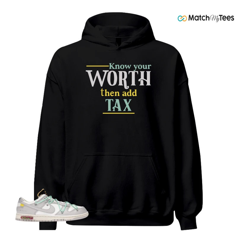 NIKE DUNK LOW OFF-WHITE LOT 4 SNEAKER Matching Tees hoodie
