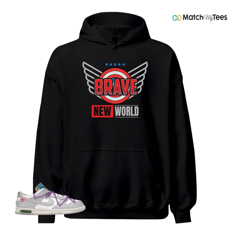 NIKE DUNK LOW OFF-WHITE LOT 47 SNEAKER Matching Tees hoodie