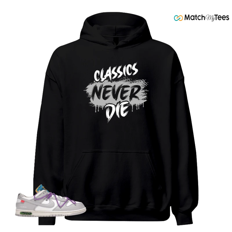 NIKE DUNK LOW OFF-WHITE LOT 47 SNEAKER Matching Tees hoodie