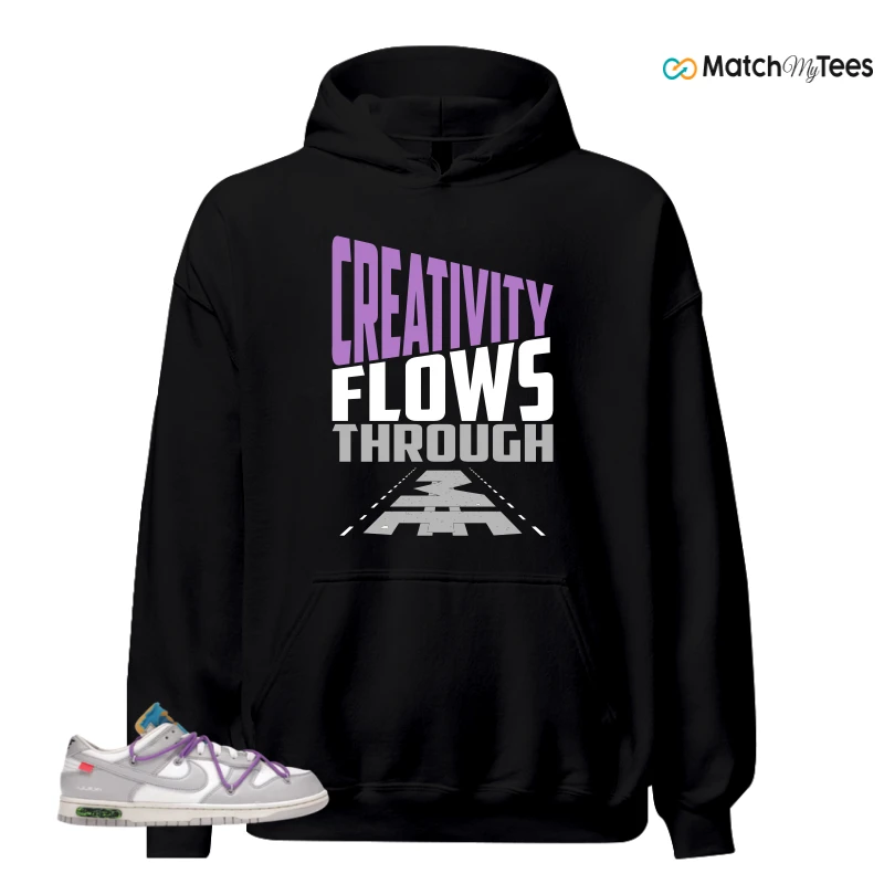 NIKE DUNK LOW OFF-WHITE LOT 47 SNEAKER Matching Tees hoodie