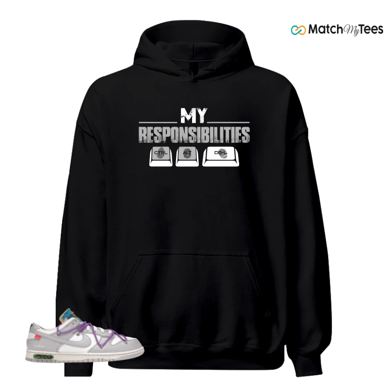 NIKE DUNK LOW OFF-WHITE LOT 47 SNEAKER Matching Tees hoodie