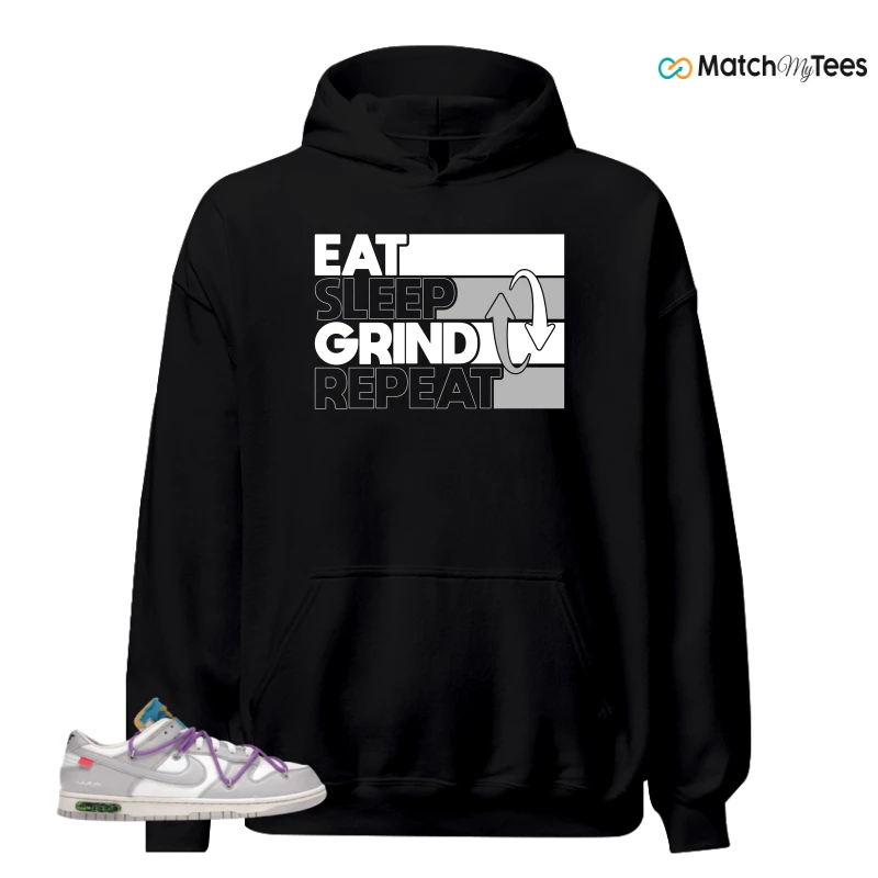 NIKE DUNK LOW OFF-WHITE LOT 47 SNEAKER Matching Tees hoodie