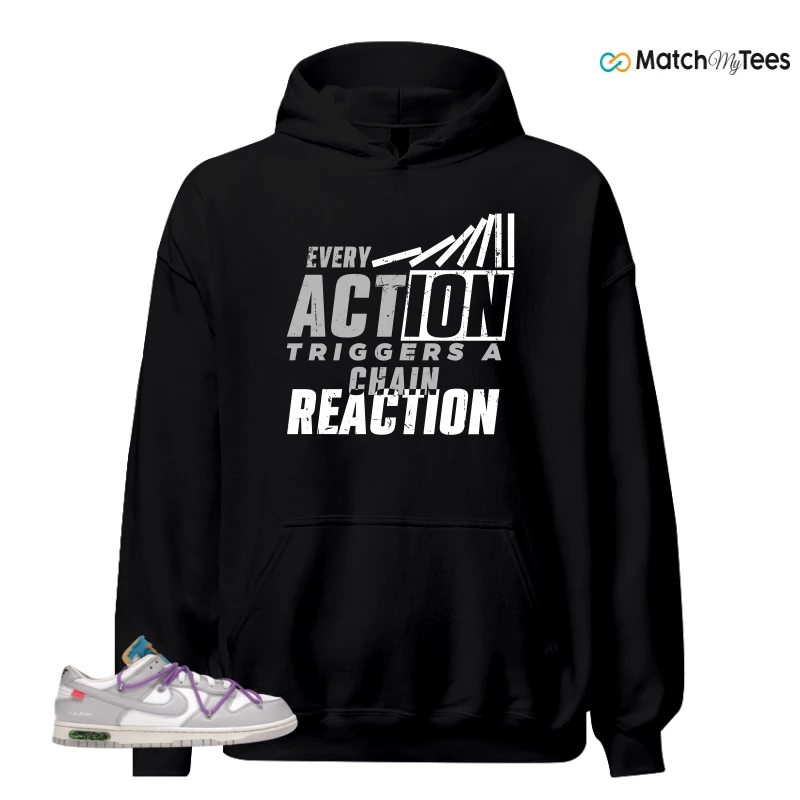 NIKE DUNK LOW OFF-WHITE LOT 47 SNEAKER Matching Tees hoodie