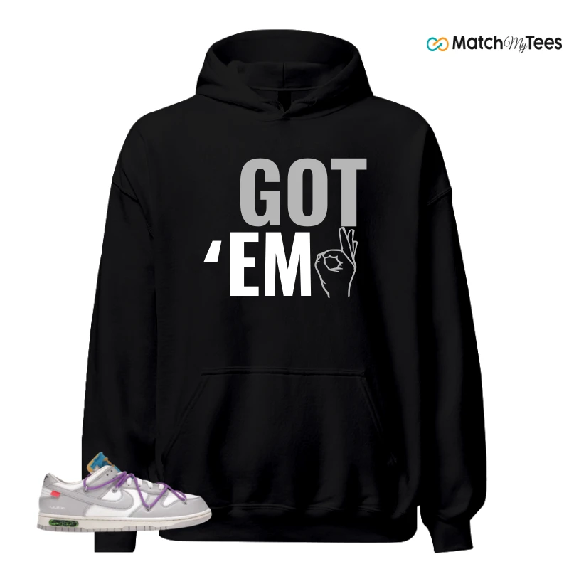 NIKE DUNK LOW OFF-WHITE LOT 47 SNEAKER Matching Tees hoodie