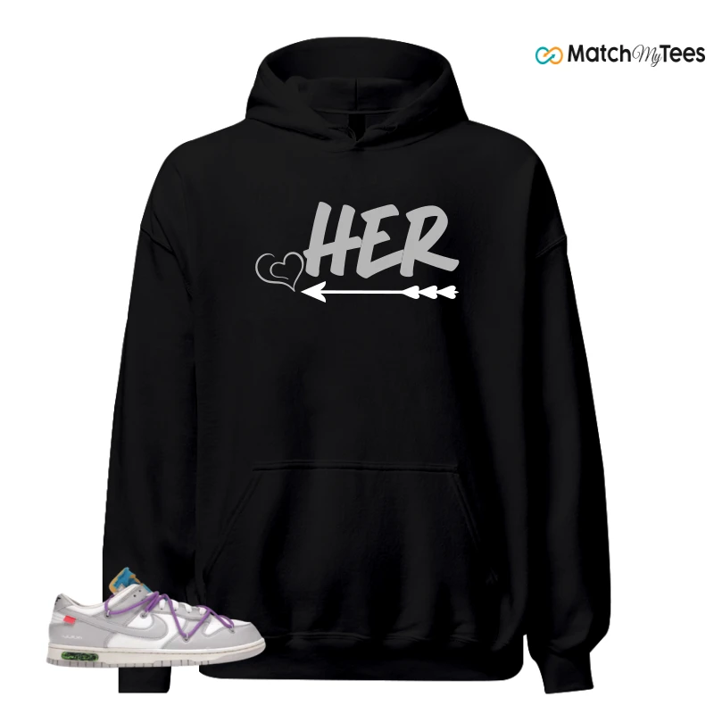 NIKE DUNK LOW OFF-WHITE LOT 47 SNEAKER Matching Tees hoodie