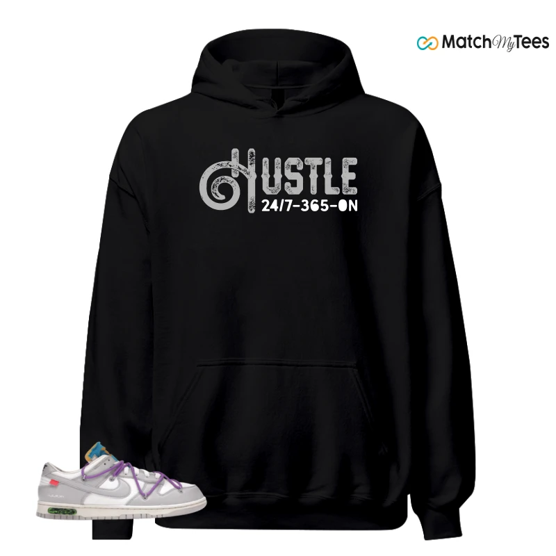 NIKE DUNK LOW OFF-WHITE LOT 47 SNEAKER Matching Tees hoodie