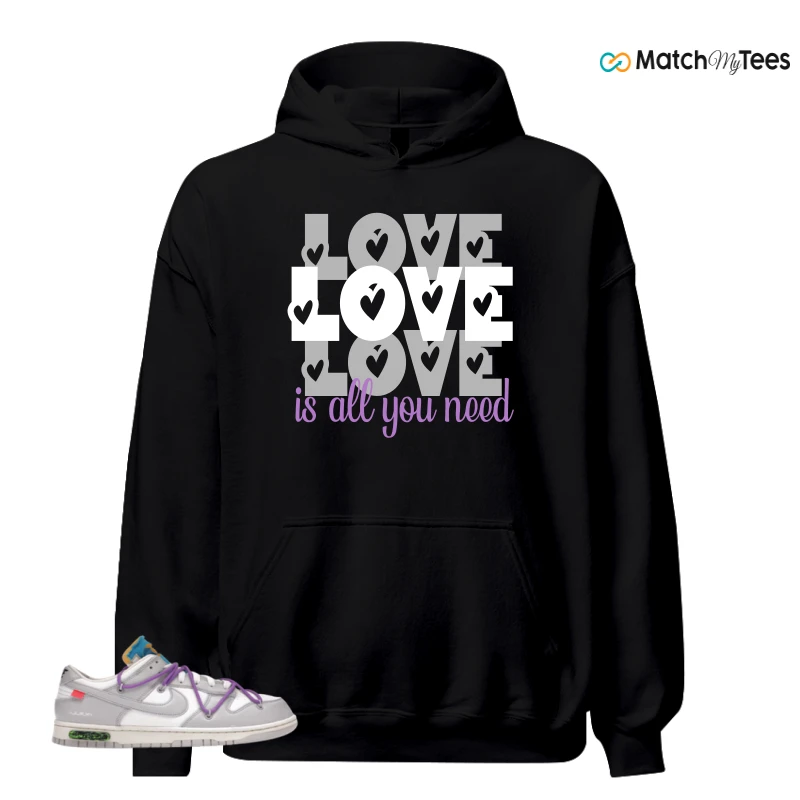 NIKE DUNK LOW OFF-WHITE LOT 47 SNEAKER Matching Tees hoodie