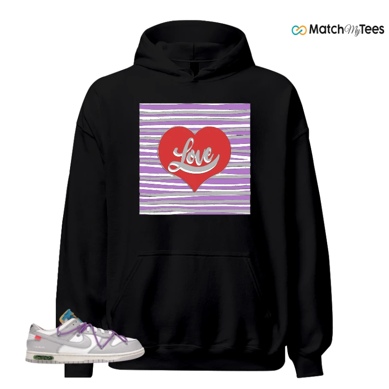 NIKE DUNK LOW OFF-WHITE LOT 47 SNEAKER Matching Tees hoodie