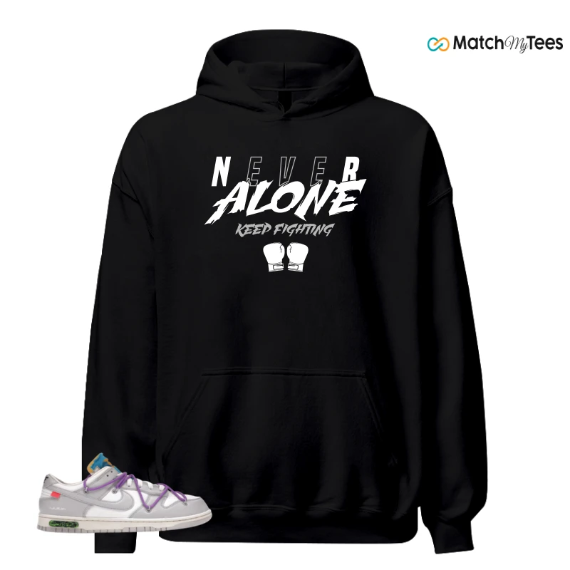 NIKE DUNK LOW OFF-WHITE LOT 47 SNEAKER Matching Tees hoodie