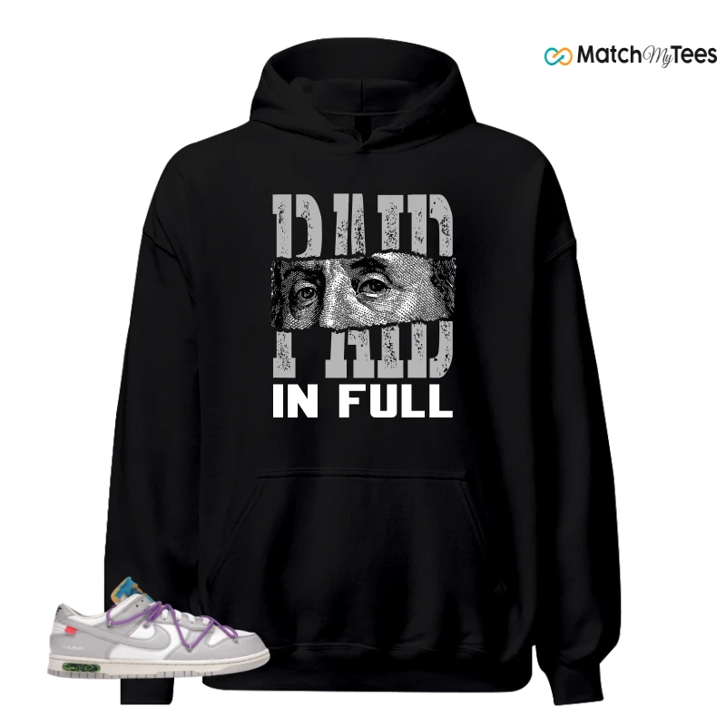 NIKE DUNK LOW OFF-WHITE LOT 47 SNEAKER Matching Tees hoodie