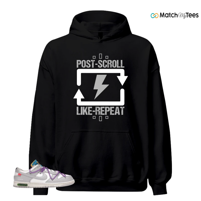 NIKE DUNK LOW OFF-WHITE LOT 47 SNEAKER Matching Tees hoodie