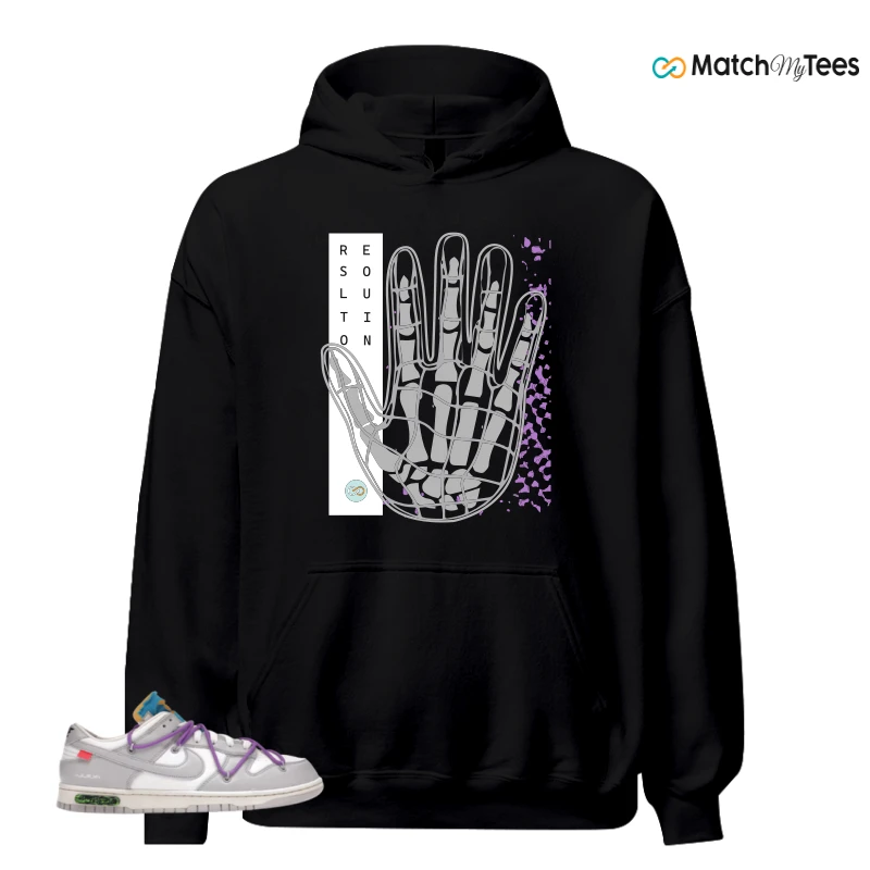 NIKE DUNK LOW OFF-WHITE LOT 47 SNEAKER Matching Tees hoodie