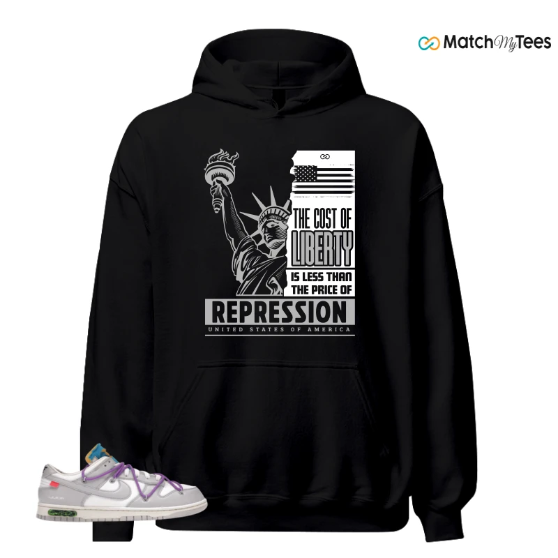 NIKE DUNK LOW OFF-WHITE LOT 47 SNEAKER Matching Tees hoodie