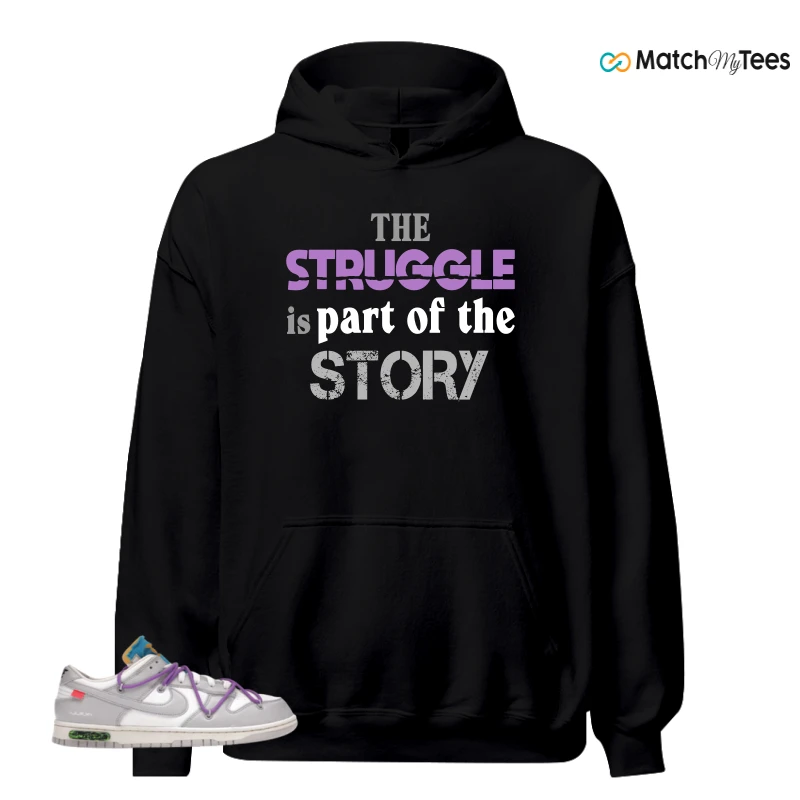 NIKE DUNK LOW OFF-WHITE LOT 47 SNEAKER Matching Tees hoodie