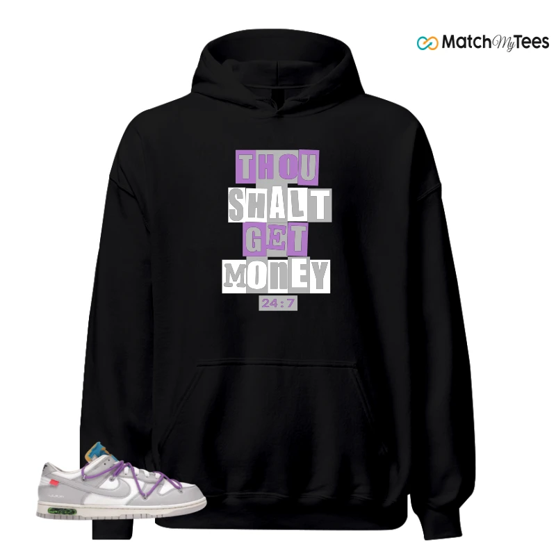 NIKE DUNK LOW OFF-WHITE LOT 47 SNEAKER Matching Tees hoodie