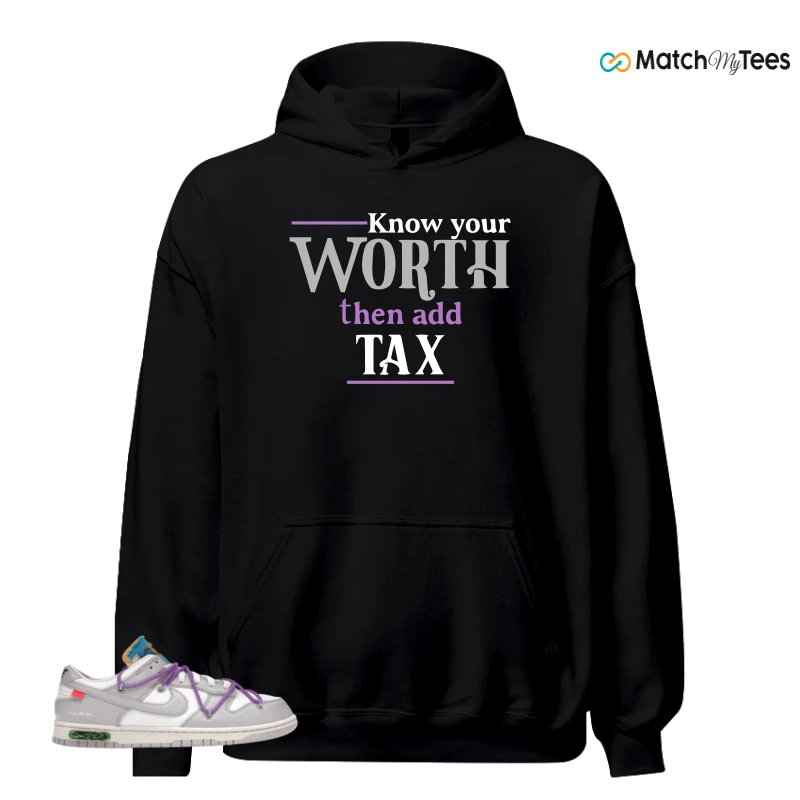 NIKE DUNK LOW OFF-WHITE LOT 47 SNEAKER Matching Tees hoodie