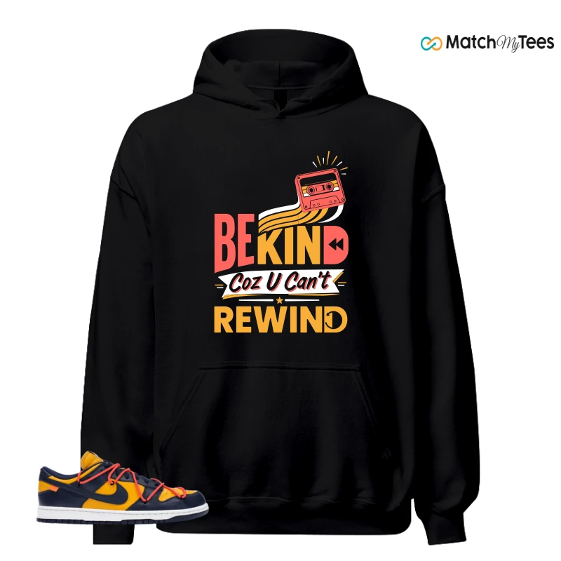 NIKE DUNK LOW OFF-WHITE UNIVERSITY GOLD SNEAKER Matching Tees hoodie