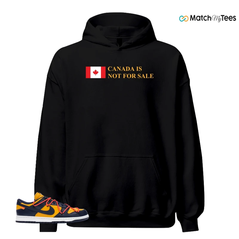 NIKE DUNK LOW OFF-WHITE UNIVERSITY GOLD SNEAKER Matching Tees hoodie