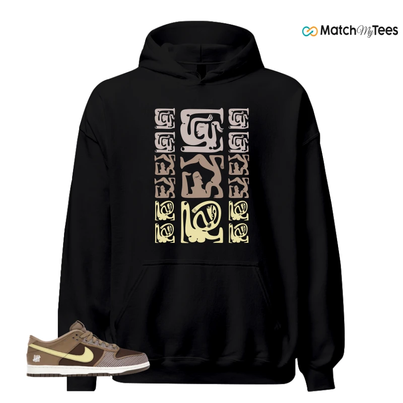 NIKE DUNK LOW UNDEFEATED CANTEEN DUNK VS. AF1 PACK SNEAKER Matching Tees hoodie