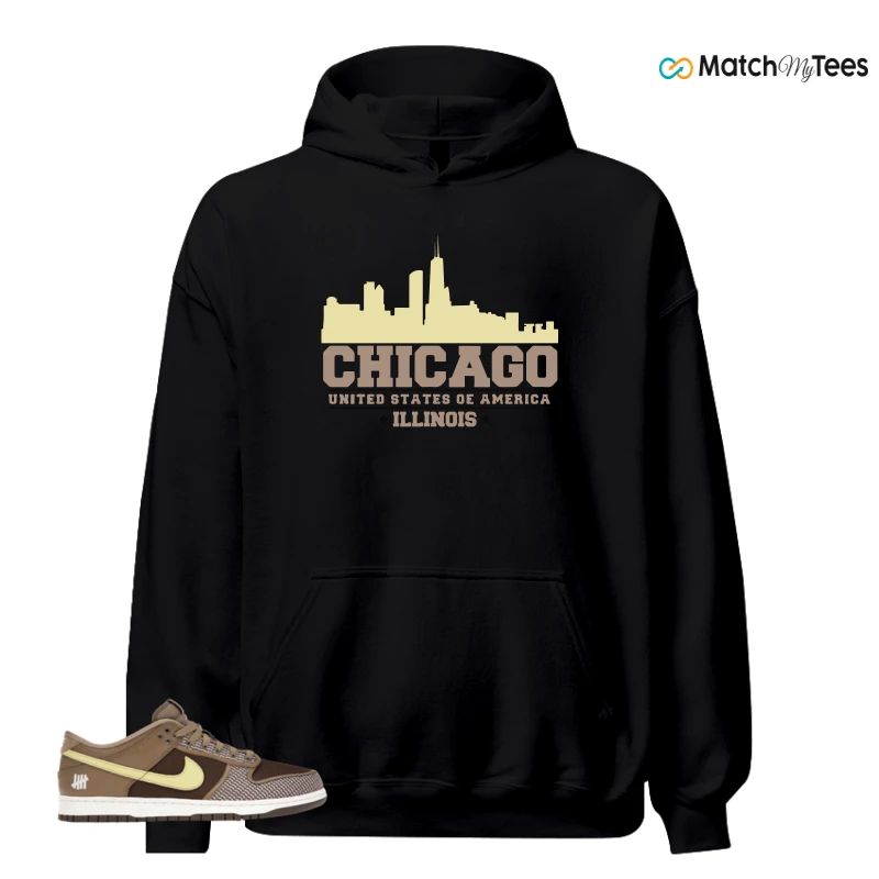 NIKE DUNK LOW UNDEFEATED CANTEEN DUNK VS. AF1 PACK SNEAKER Matching Tees hoodie