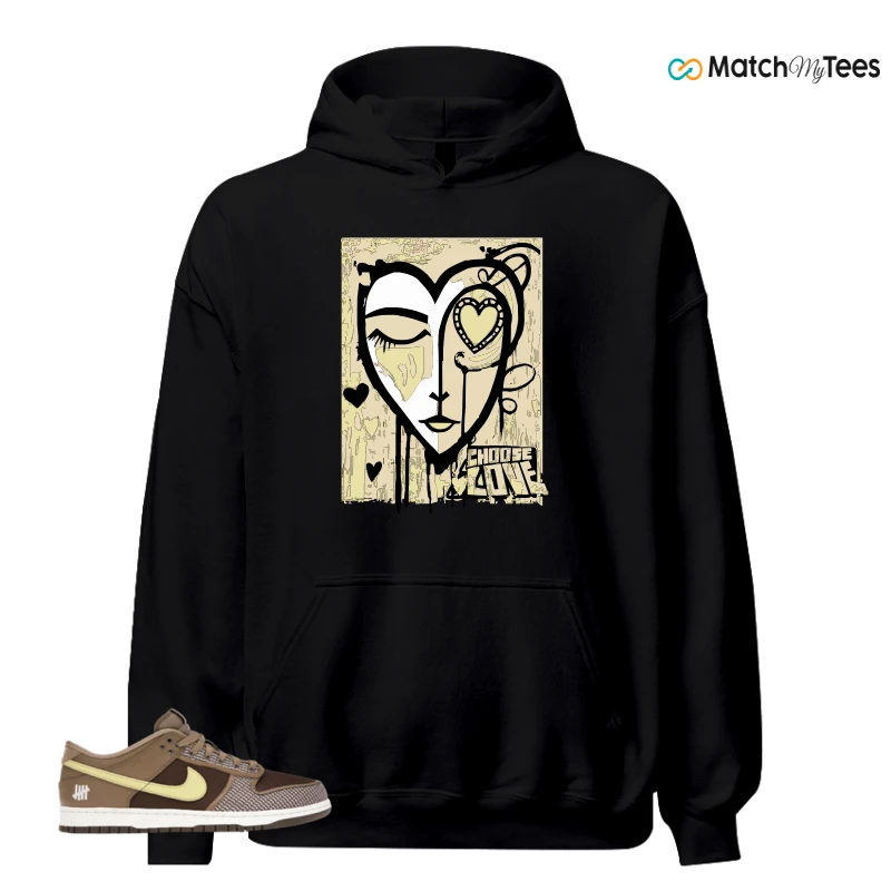 NIKE DUNK LOW UNDEFEATED CANTEEN DUNK VS. AF1 PACK SNEAKER Matching Tees hoodie
