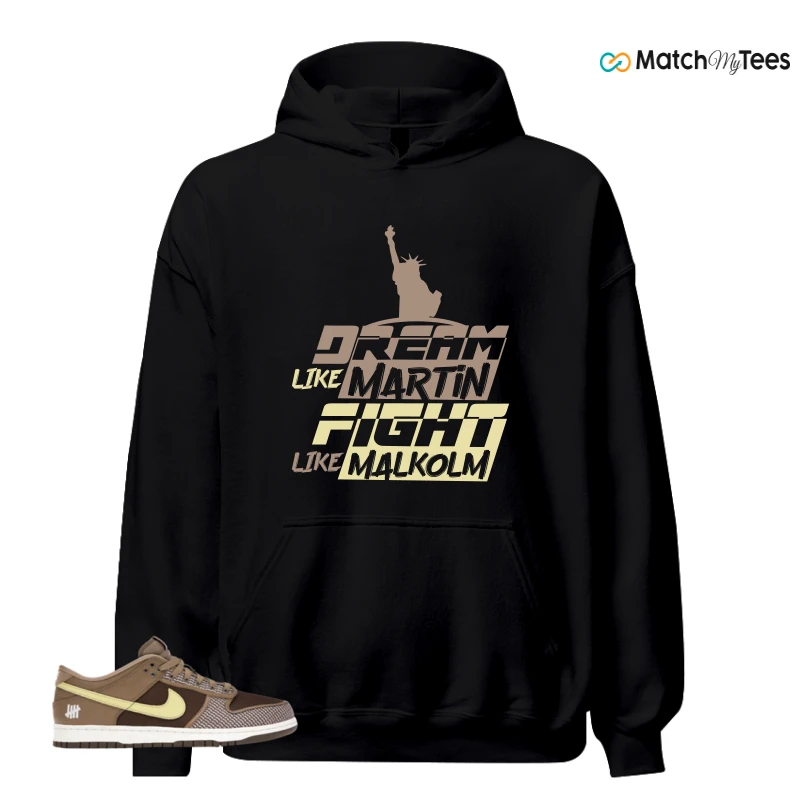 NIKE DUNK LOW UNDEFEATED CANTEEN DUNK VS. AF1 PACK SNEAKER Matching Tees hoodie