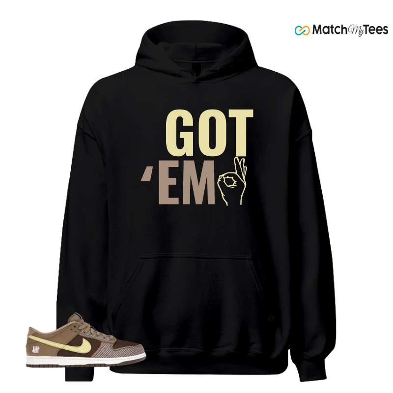 NIKE DUNK LOW UNDEFEATED CANTEEN DUNK VS. AF1 PACK SNEAKER Matching Tees hoodie