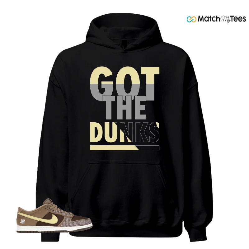 NIKE DUNK LOW UNDEFEATED CANTEEN DUNK VS. AF1 PACK SNEAKER Matching Tees hoodie