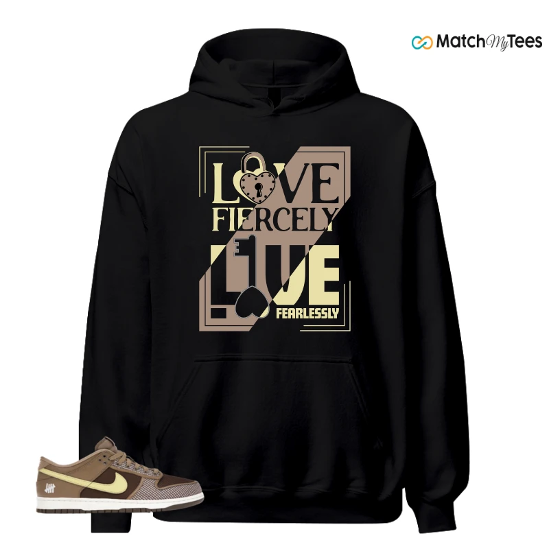 NIKE DUNK LOW UNDEFEATED CANTEEN DUNK VS. AF1 PACK SNEAKER Matching Tees hoodie