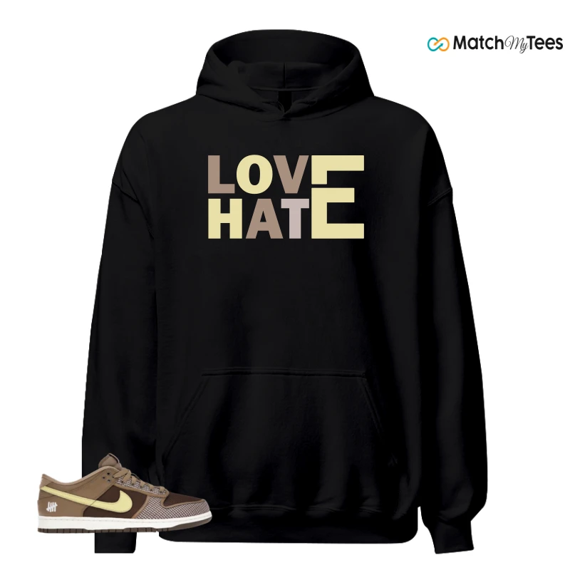 NIKE DUNK LOW UNDEFEATED CANTEEN DUNK VS. AF1 PACK SNEAKER Matching Tees hoodie