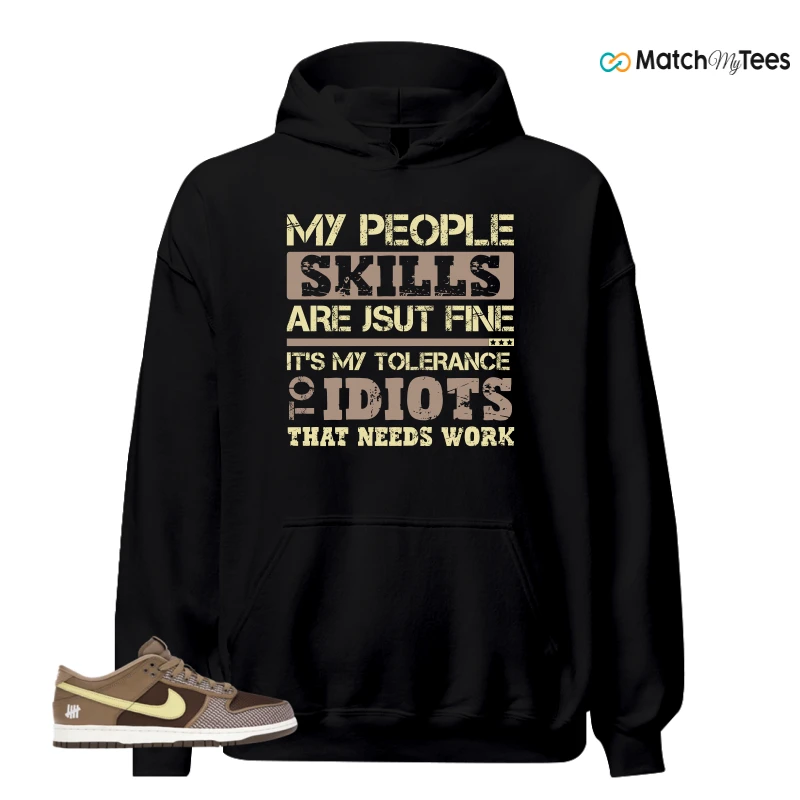 NIKE DUNK LOW UNDEFEATED CANTEEN DUNK VS. AF1 PACK SNEAKER Matching Tees hoodie