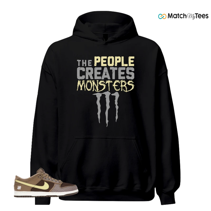 NIKE DUNK LOW UNDEFEATED CANTEEN DUNK VS. AF1 PACK SNEAKER Matching Tees hoodie