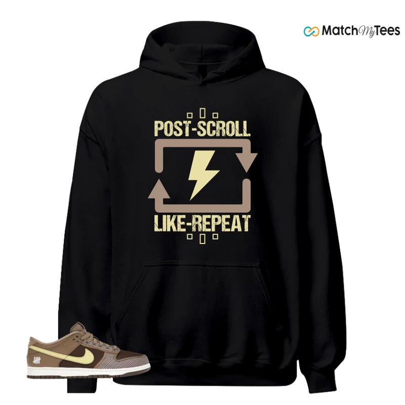 NIKE DUNK LOW UNDEFEATED CANTEEN DUNK VS. AF1 PACK SNEAKER Matching Tees hoodie