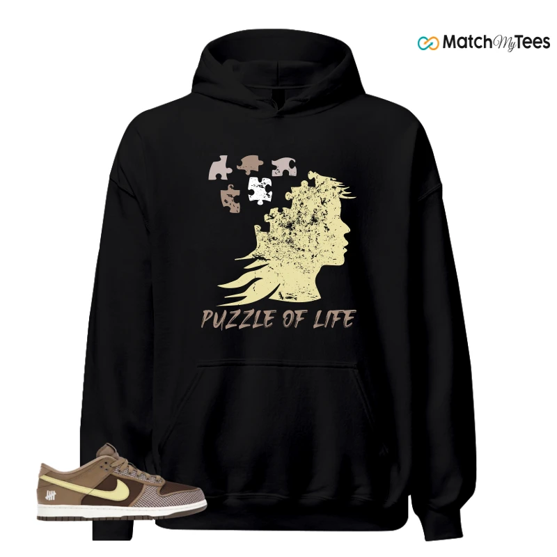 NIKE DUNK LOW UNDEFEATED CANTEEN DUNK VS. AF1 PACK SNEAKER Matching Tees hoodie