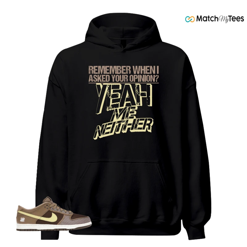 NIKE DUNK LOW UNDEFEATED CANTEEN DUNK VS. AF1 PACK SNEAKER Matching Tees hoodie