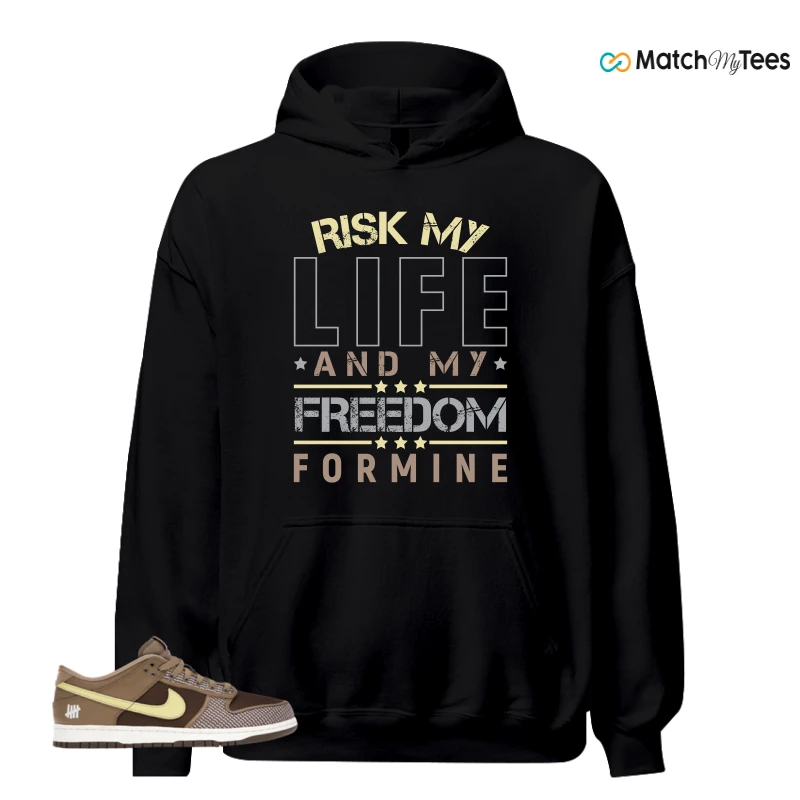 NIKE DUNK LOW UNDEFEATED CANTEEN DUNK VS. AF1 PACK SNEAKER Matching Tees hoodie