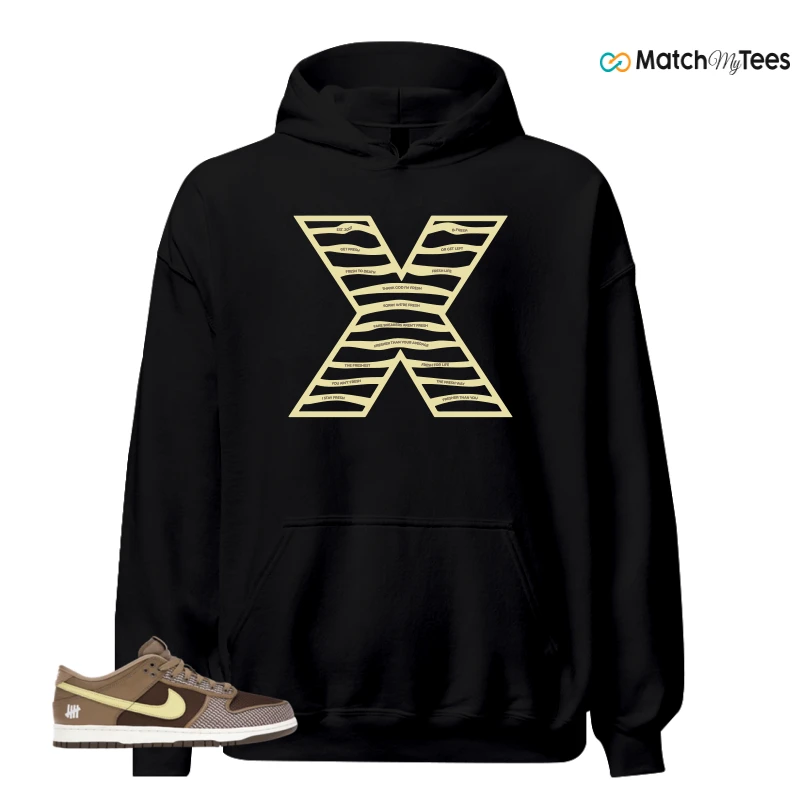NIKE DUNK LOW UNDEFEATED CANTEEN DUNK VS. AF1 PACK SNEAKER Matching Tees hoodie