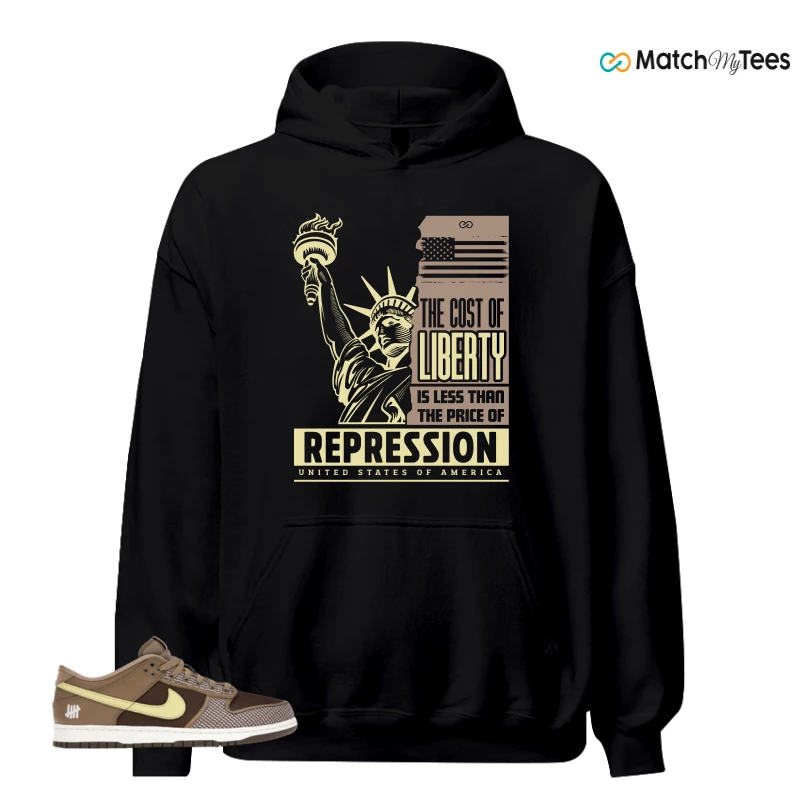 NIKE DUNK LOW UNDEFEATED CANTEEN DUNK VS. AF1 PACK SNEAKER Matching Tees hoodie